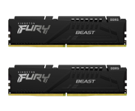 Pamięć RAM KINGSTON Fury Beast Black DDR5 16GB (2x8GB) 5200MHz CL40 KF552C40BBK2-16